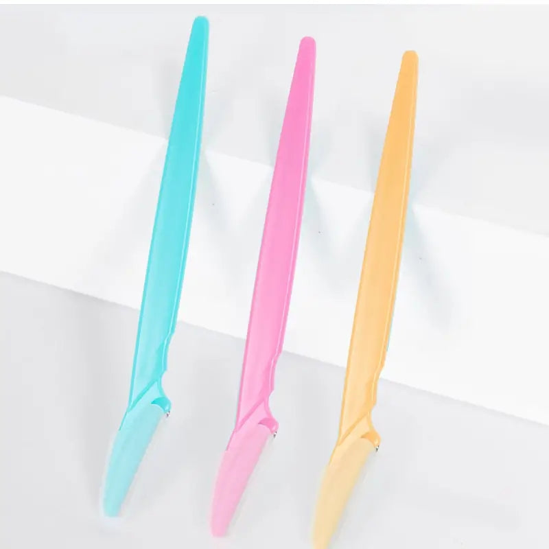 3-Piece Eyebrow Razors & Trimmers: Get Perfectly Shaped Eyebrows & Face Hair Removal in One Step!