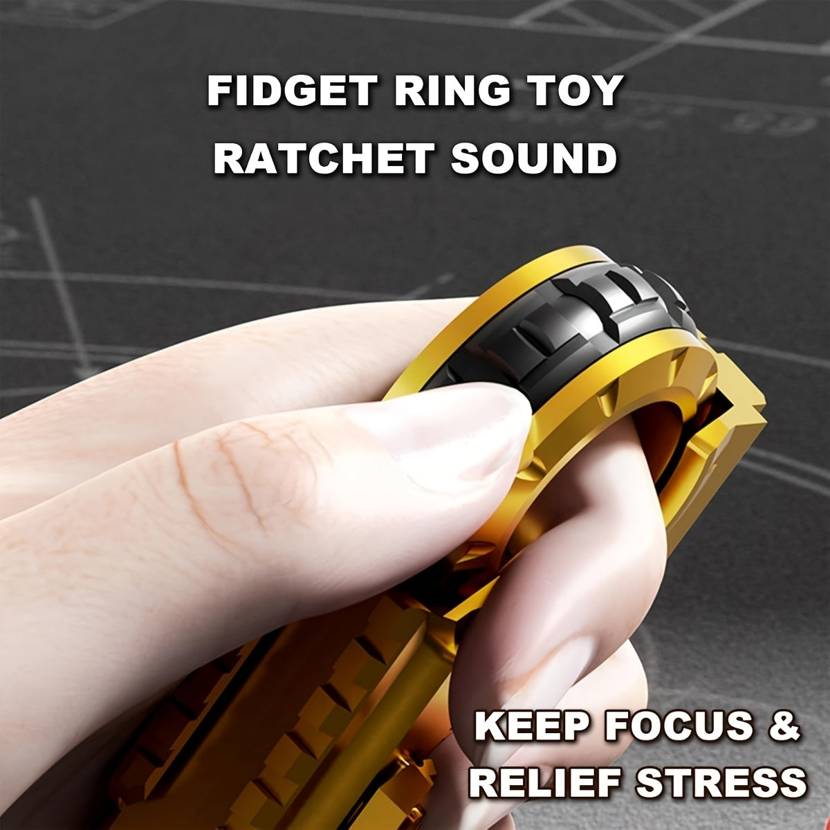 EDC Metal Fidget Toy with Launch Function, Silvery Spinner Slider Clicker for Relax, Focus, Anxiety, Sensory Play, Pocket Desk Gadget, Office Hand Spinner, Trending 2025 Fidget Tool