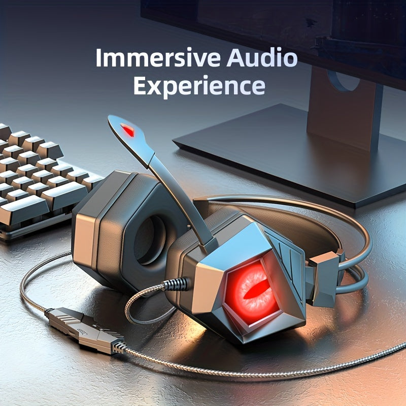 Dark Wind Gaming Earphones - Immersive Sound, Noise Isolation - The Ultimate Gift for Gamer Lovers, Comfortable & Stylish