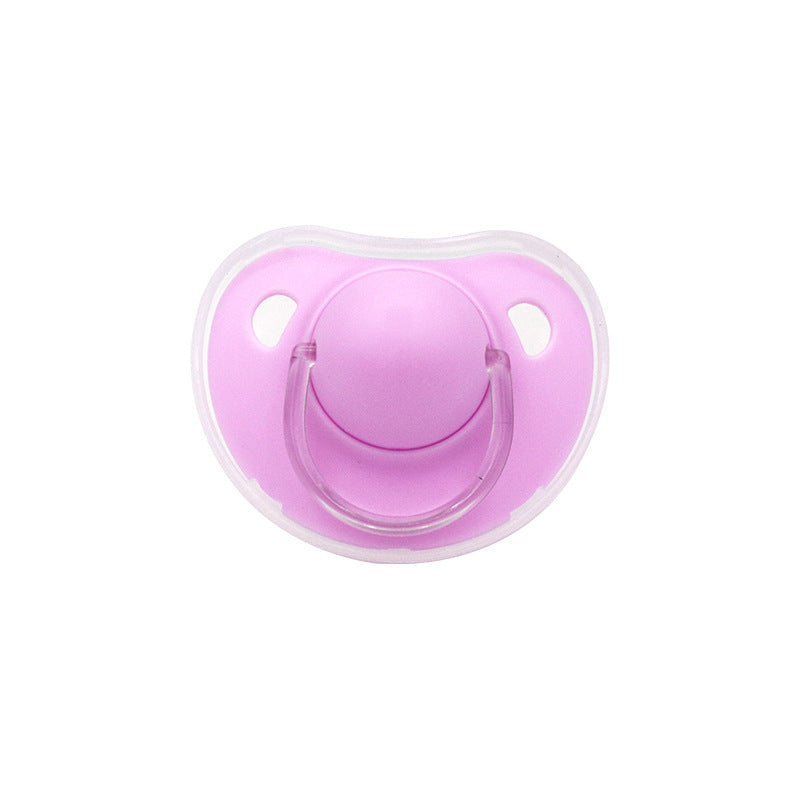 2 Options Matte Surface Baby Pacifier with Cover, Thumb & Cherry Round Shape Soother Pacifiers for Boy and Girl, Christmas Thanksgiving Day Gift