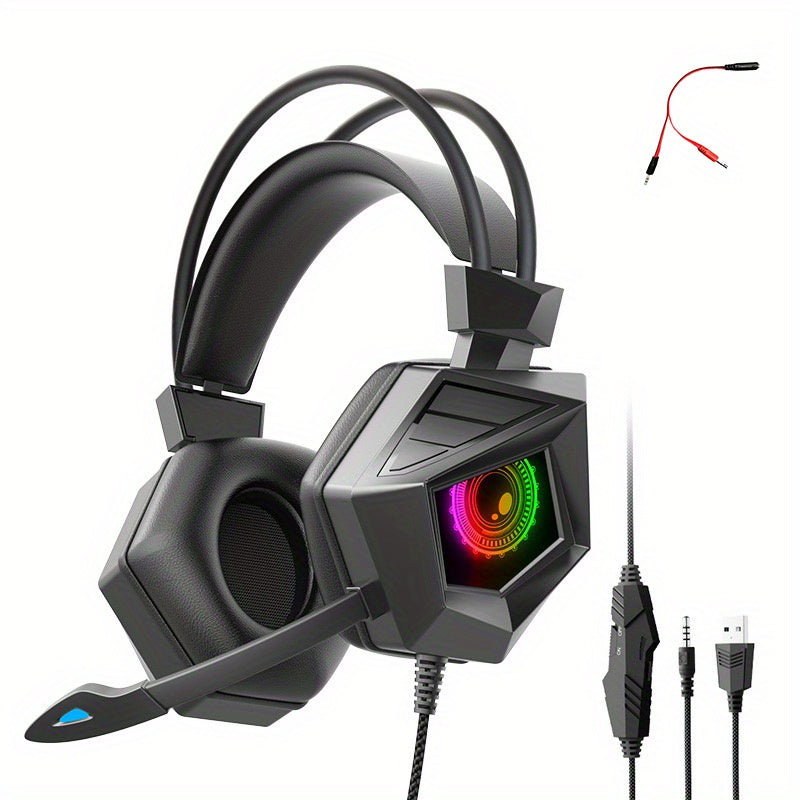 Dark Wind Gaming Earphones - Immersive Sound, Noise Isolation - The Ultimate Gift for Gamer Lovers, Comfortable & Stylish