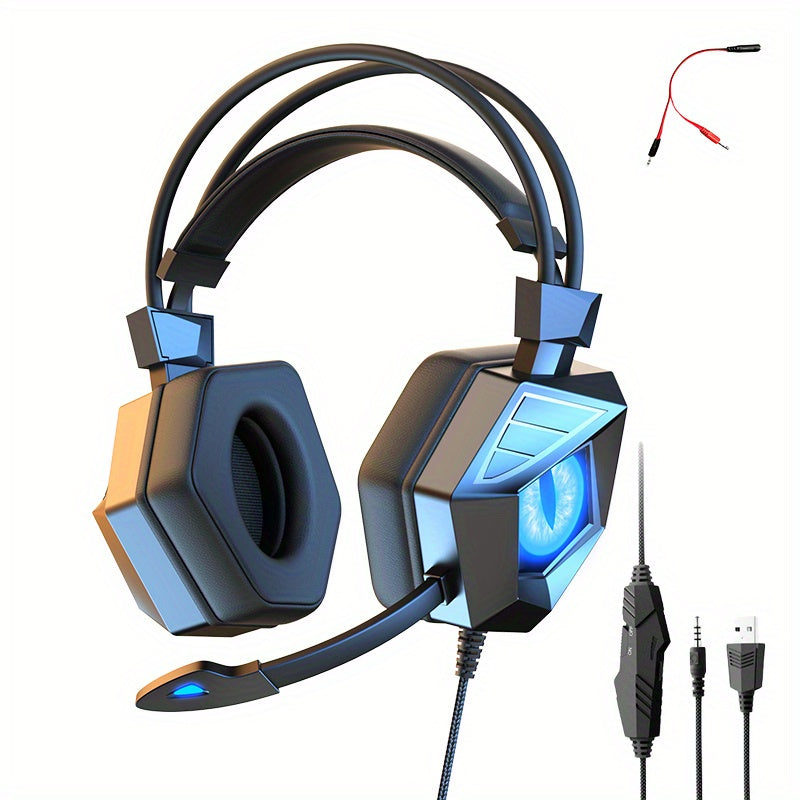Dark Wind Gaming Earphones - Immersive Sound, Noise Isolation - The Ultimate Gift for Gamer Lovers, Comfortable & Stylish