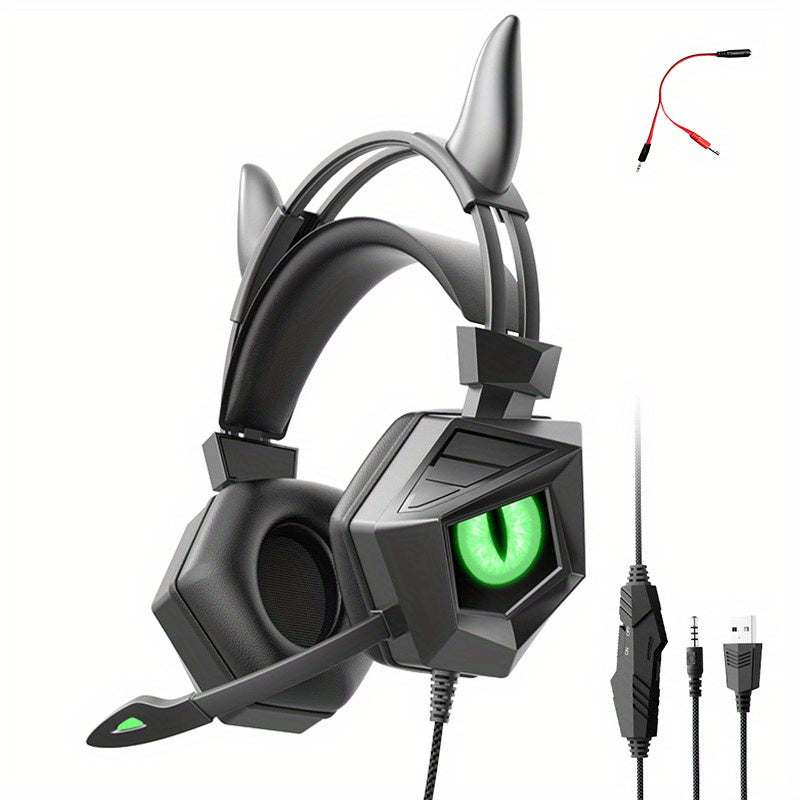 Dark Wind Gaming Earphones - Immersive Sound, Noise Isolation - The Ultimate Gift for Gamer Lovers, Comfortable & Stylish