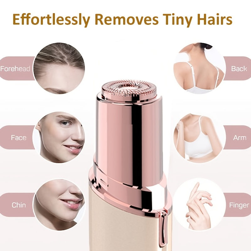 4pcs Facial Hair Remover Replacement Heads, Replacement Blades For Finishing Touch Flawless Generation 2 Hair Removal, Double Halo Painless And Gentle, For Women