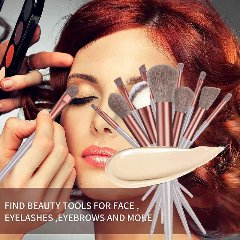Makeup Brush Set Professional Eyeshadow Blush Synthetic Foundation Brush Powder Contour Cosmetic Make Up Brush Beauty Tool Tool