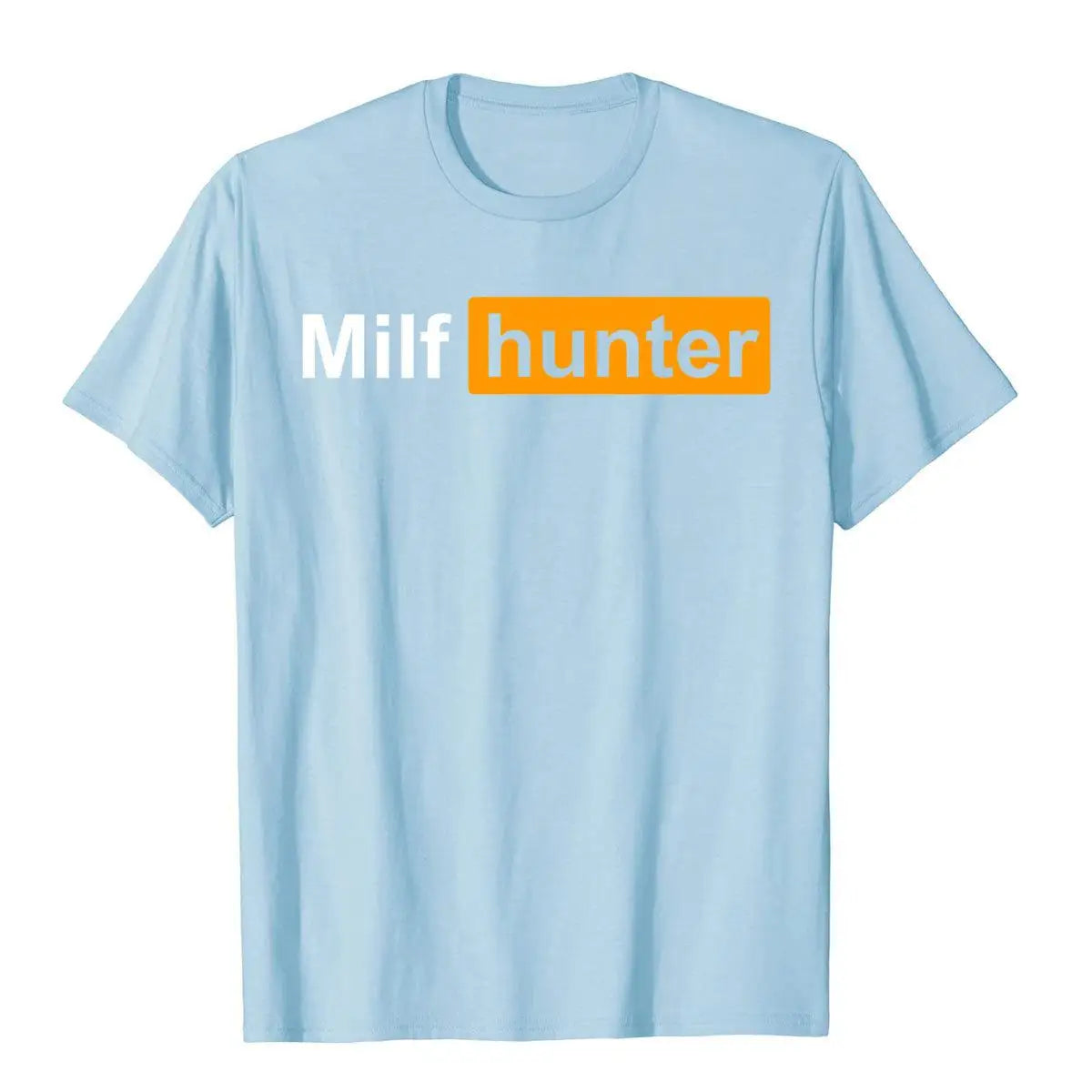 MILF Hunter Funny Adult Humor Joke For Men Who Love Milfs Graphic Top T-Shirts Tops Shirts Brand New Cotton Holiday Tight Adult
