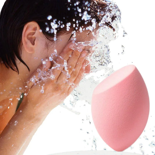 1pcs Cut shape Makeup Sponge Professional Cosmetic Puff For Foundation Concealer Cream Make Up Sponge Wholesale