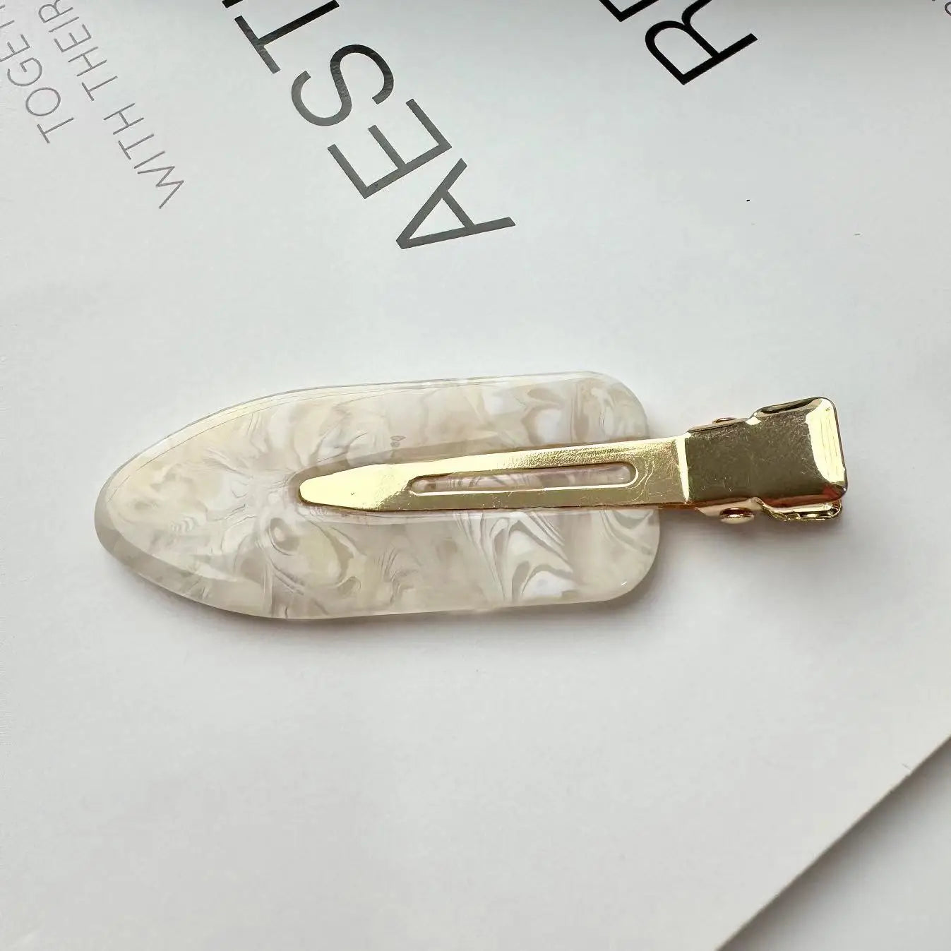 Traceless Hairclips for Girls and Women Acetate Hair Clip Make up Hair tools Hair Accessories
