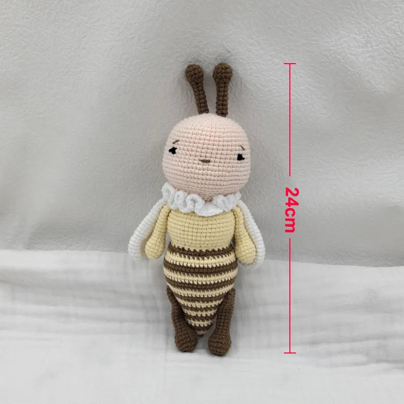 Baby Security Blanket Towel Feeding Bib Soft Towel Cotton Burping Cloth Infant Shower Gift Knitted Lovely Animal Fox Rattle