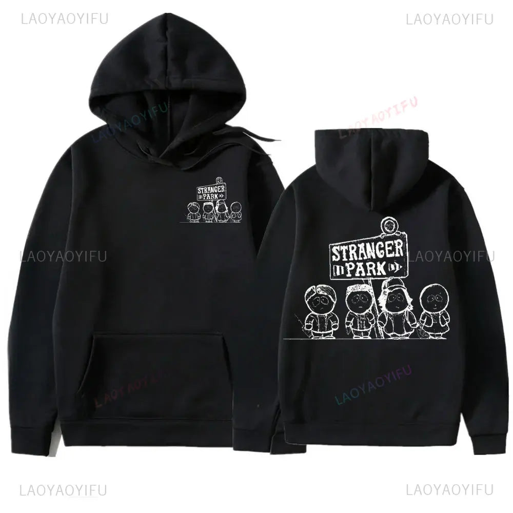 THE SOUTH FACE Hoodie Cute Anime Straight Uttta Cycling Stan Kyle Eric Cartman Kenny Printed Tops Streetwear S-South Park Hoody
