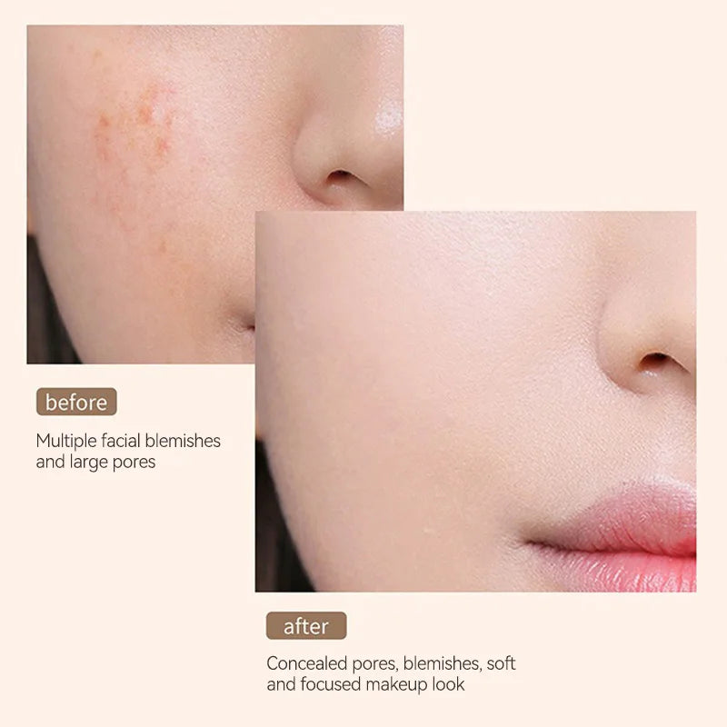 Mecier Soft-Matte Concealer Cream — Long-Wear, Non-Caking Formula, Hydrating and Lightweight