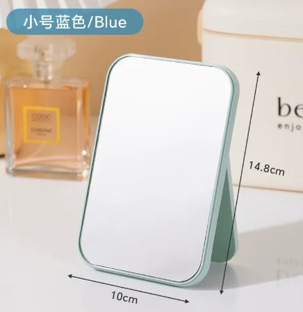 Desktop folding portable make-up mirror student dormitory desktop small mirror children's dressing mirror