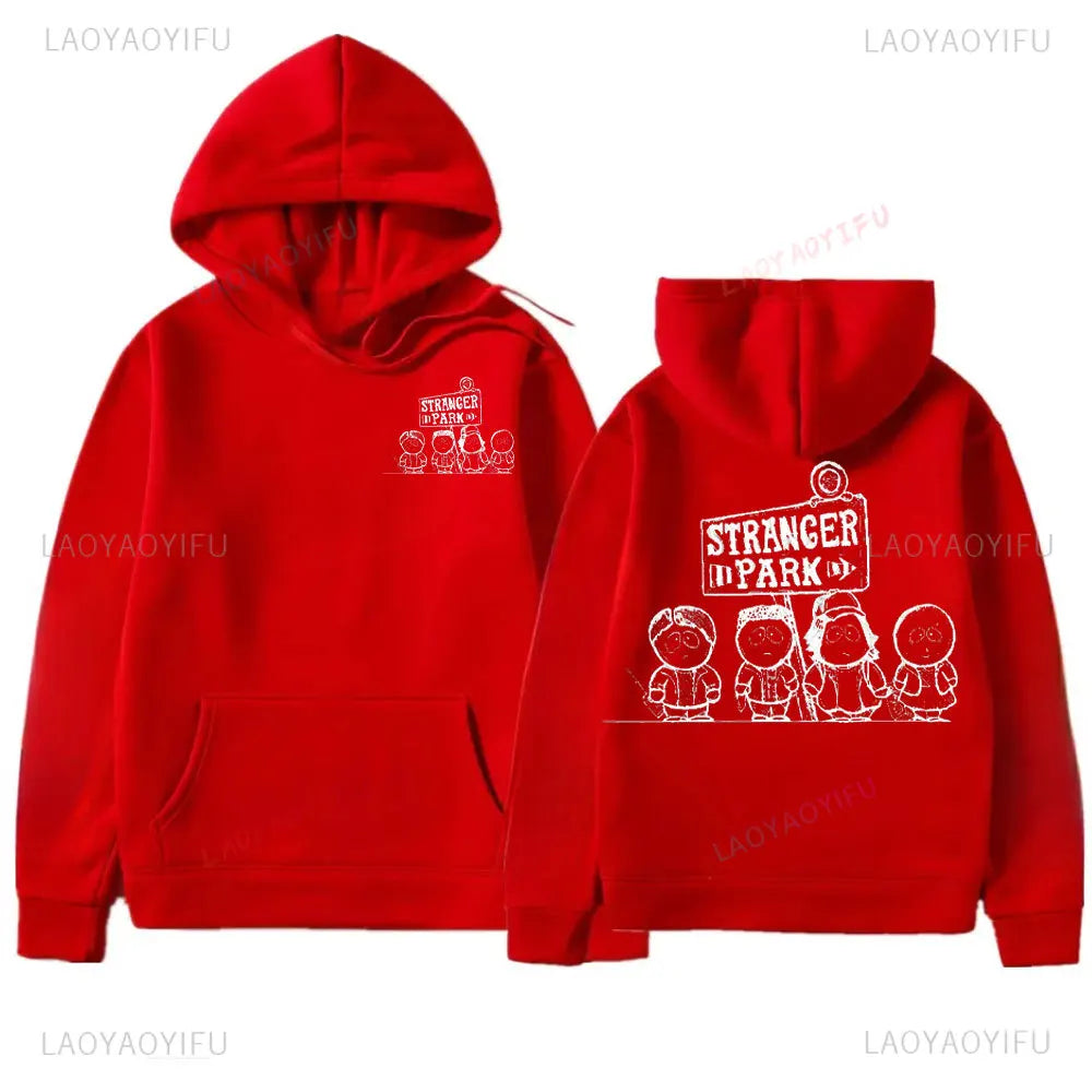 THE SOUTH FACE Hoodie Cute Anime Straight Uttta Cycling Stan Kyle Eric Cartman Kenny Printed Tops Streetwear S-South Park Hoody