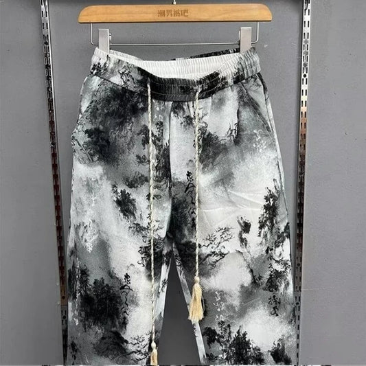 Men's Harem Pants Men Men's Sweat-shirt Casual Pants Man Mens Clothing Comfortable Loose Trousers