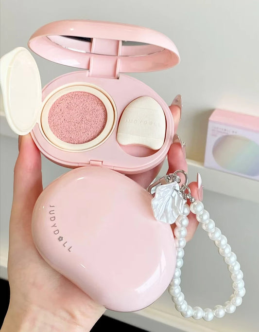 Judydoll Air Cushion Concealer 2-in-1 Portable Longlasting Coverage Multi-Use Hydrating Brightening For All Skin With Puff 8g
