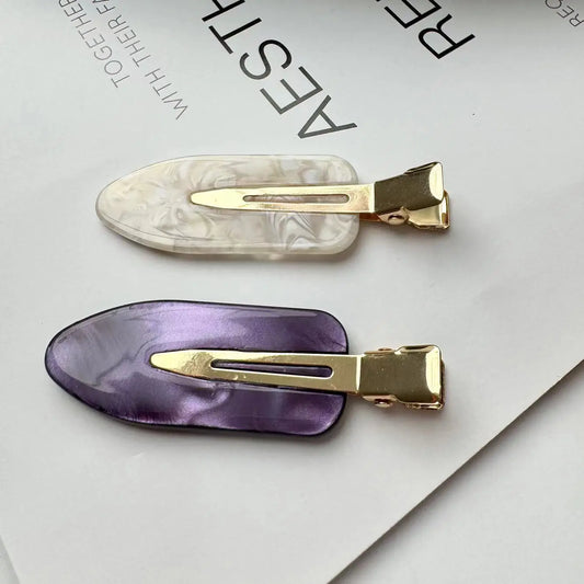 Traceless Hairclips for Girls and Women Acetate Hair Clip Make up Hair tools Hair Accessories