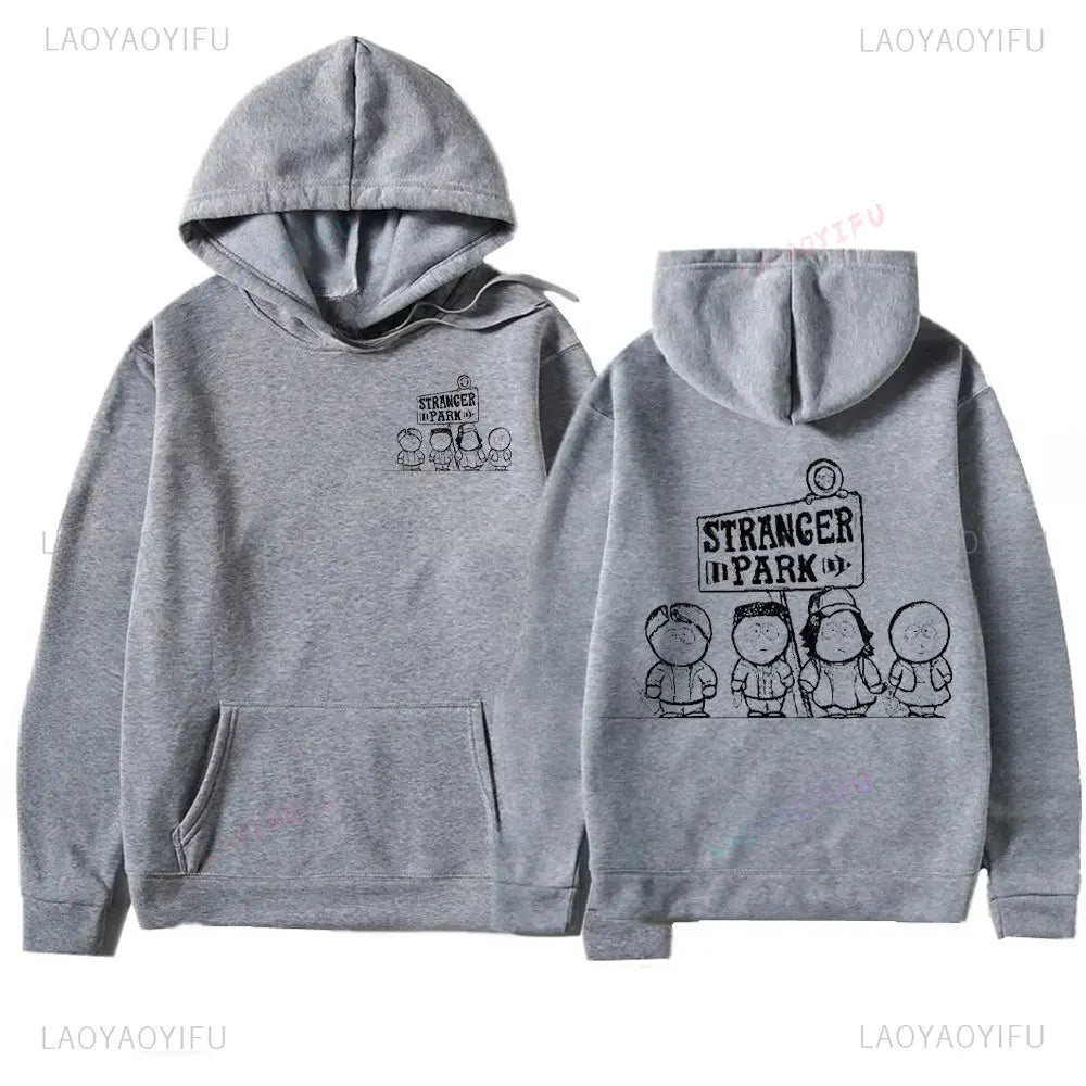 THE SOUTH FACE Hoodie Cute Anime Straight Uttta Cycling Stan Kyle Eric Cartman Kenny Printed Tops Streetwear S-South Park Hoody