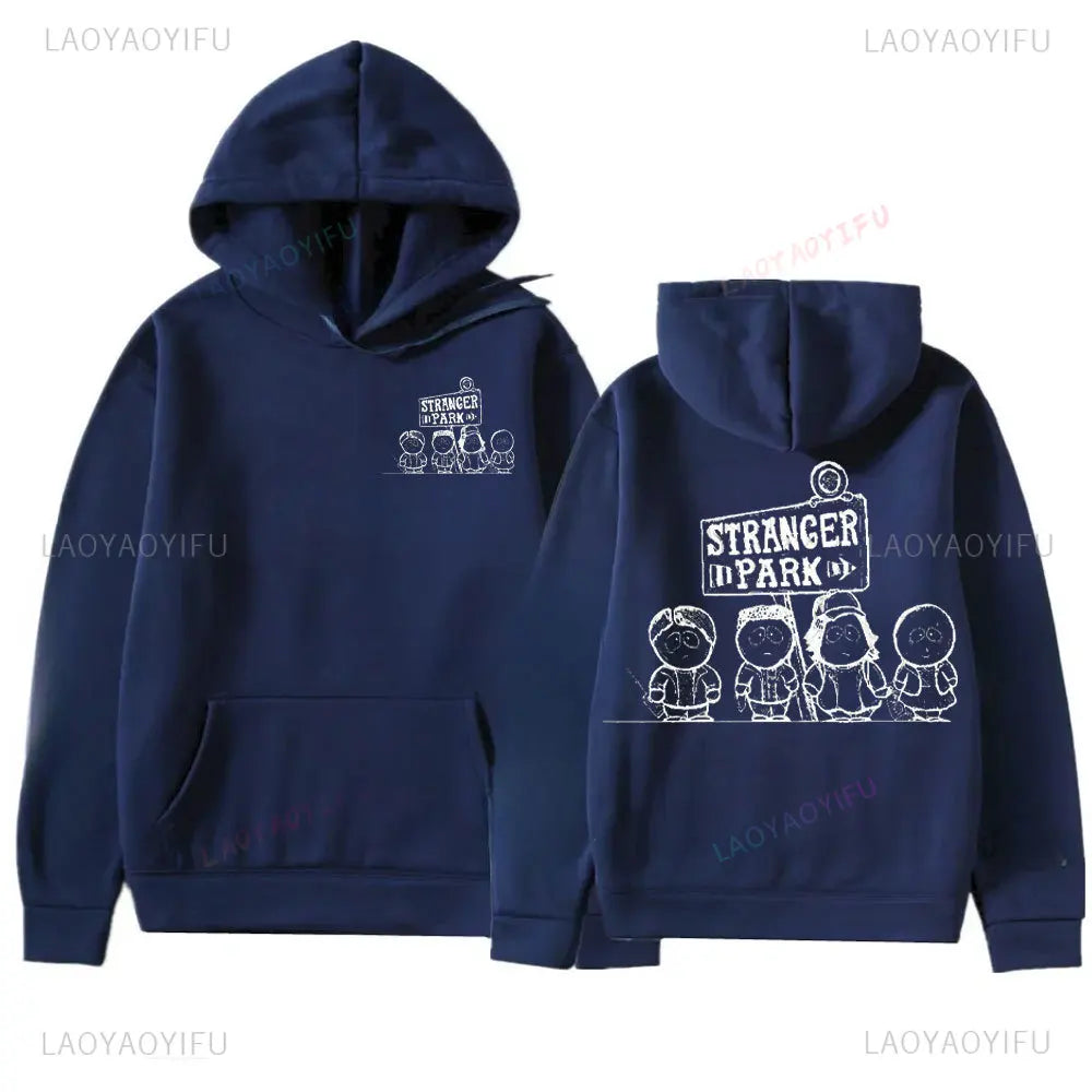 THE SOUTH FACE Hoodie Cute Anime Straight Uttta Cycling Stan Kyle Eric Cartman Kenny Printed Tops Streetwear S-South Park Hoody