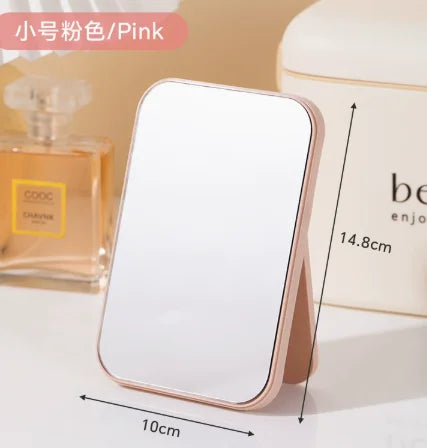 Desktop folding portable make-up mirror student dormitory desktop small mirror children's dressing mirror