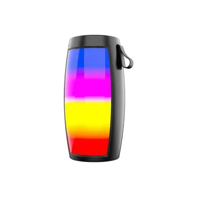 BT-1202 Portable Bluetooth Speaker - 360° Colorful LED Lights Subwoofer Car Audio MP3 Player Function