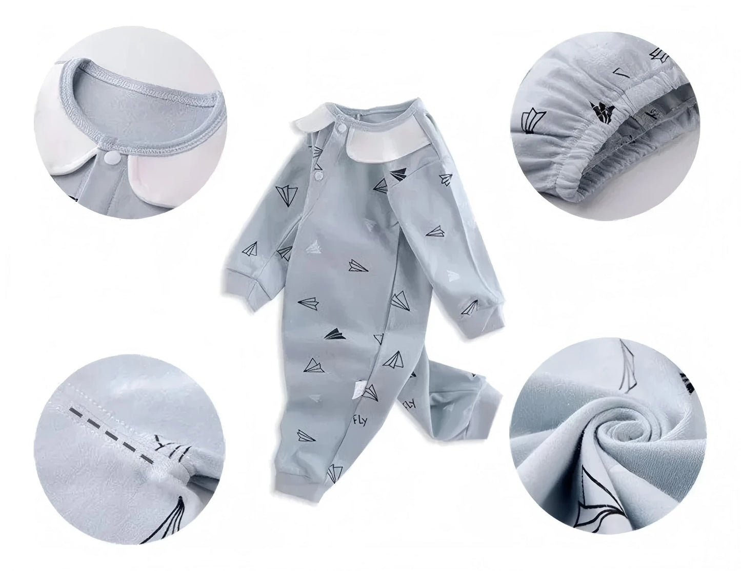18 Pieces Newborn Clothes Baby Gift Pure Cotton Baby Set 0-6 Months Autumn And Winter Kids Clothes Suit Unisex Without Box