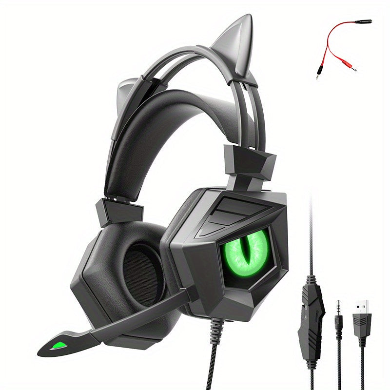 Dark Wind Gaming Earphones - Immersive Sound, Noise Isolation - The Ultimate Gift for Gamer Lovers, Comfortable & Stylish