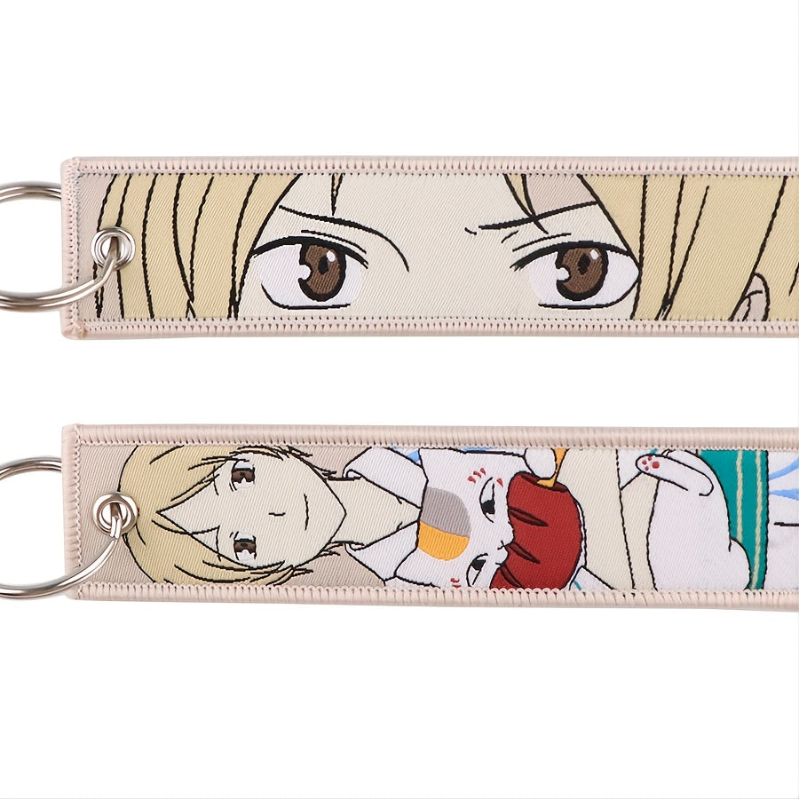 Chic Anime-Themed Key Chain - Perfect Grad Gift, Unique Rope Design, Versatile & Secure