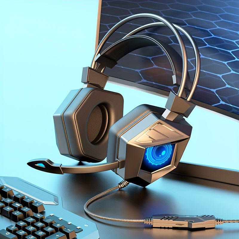 Dark Wind Gaming Earphones - Immersive Sound, Noise Isolation - The Ultimate Gift for Gamer Lovers, Comfortable & Stylish