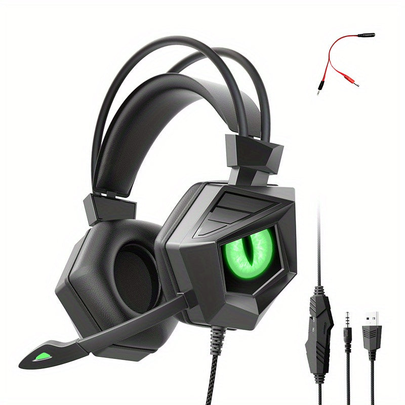 Dark Wind Gaming Earphones - Immersive Sound, Noise Isolation - The Ultimate Gift for Gamer Lovers, Comfortable & Stylish