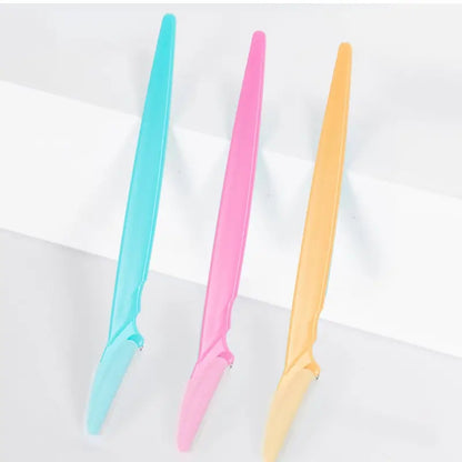 3-Piece Eyebrow Razors & Trimmers: Get Perfectly Shaped Eyebrows & Face Hair Removal in One Step!