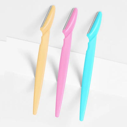 3-Piece Eyebrow Razors & Trimmers: Get Perfectly Shaped Eyebrows & Face Hair Removal in One Step!