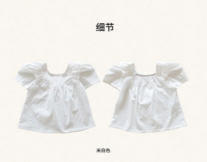 Kids Clothes Girls 2025 New Toddler Baby Girls Cotton Cute Flower Shirt and Lace Bow Shorts Outfit Set Kids Boutique Clothes