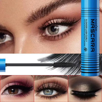 5D Waterproof Mascara Lengthening Eyelashes Women's Make-up Waterproof Mascara Black Silk Fibre Mascara Korean Cosmetics New