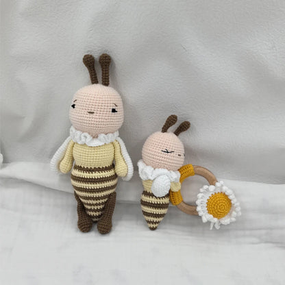 Baby Security Blanket Towel Feeding Bib Soft Towel Cotton Burping Cloth Infant Shower Gift Knitted Lovely Animal Fox Rattle