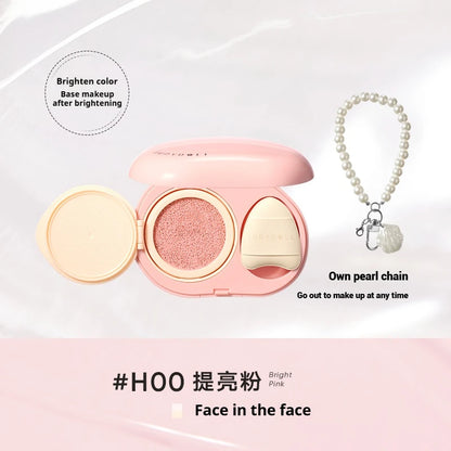 Judydoll Air Cushion Concealer 2-in-1 Portable Longlasting Coverage Multi-Use Hydrating Brightening For All Skin With Puff 8g