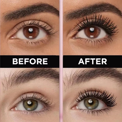 5D Waterproof Mascara Lengthening Eyelashes Women's Make-up Waterproof Mascara Black Silk Fibre Mascara Korean Cosmetics New