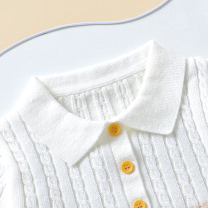 Baby Cotton Clothes Set for Newborn Infant Kids Boys Summer Cotton Short Sleeve T-Shirts+Shorts Sport Suits 0-18m Toddler Outfit