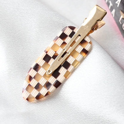 Traceless Hairclips for Girls and Women Acetate Hair  Clip Make up Hair tools Hair Accessories